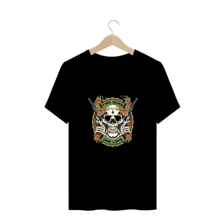 Nome do produto Camiseta Plus Size Vivax - Skull Guns