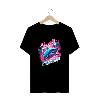 Nome do produto Camiseta Plus Size Vivax - Shark Attack