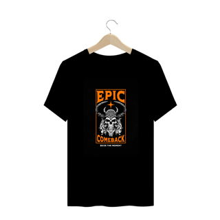 Nome do produto Camiseta Plus Size Vivax - Skull Epic