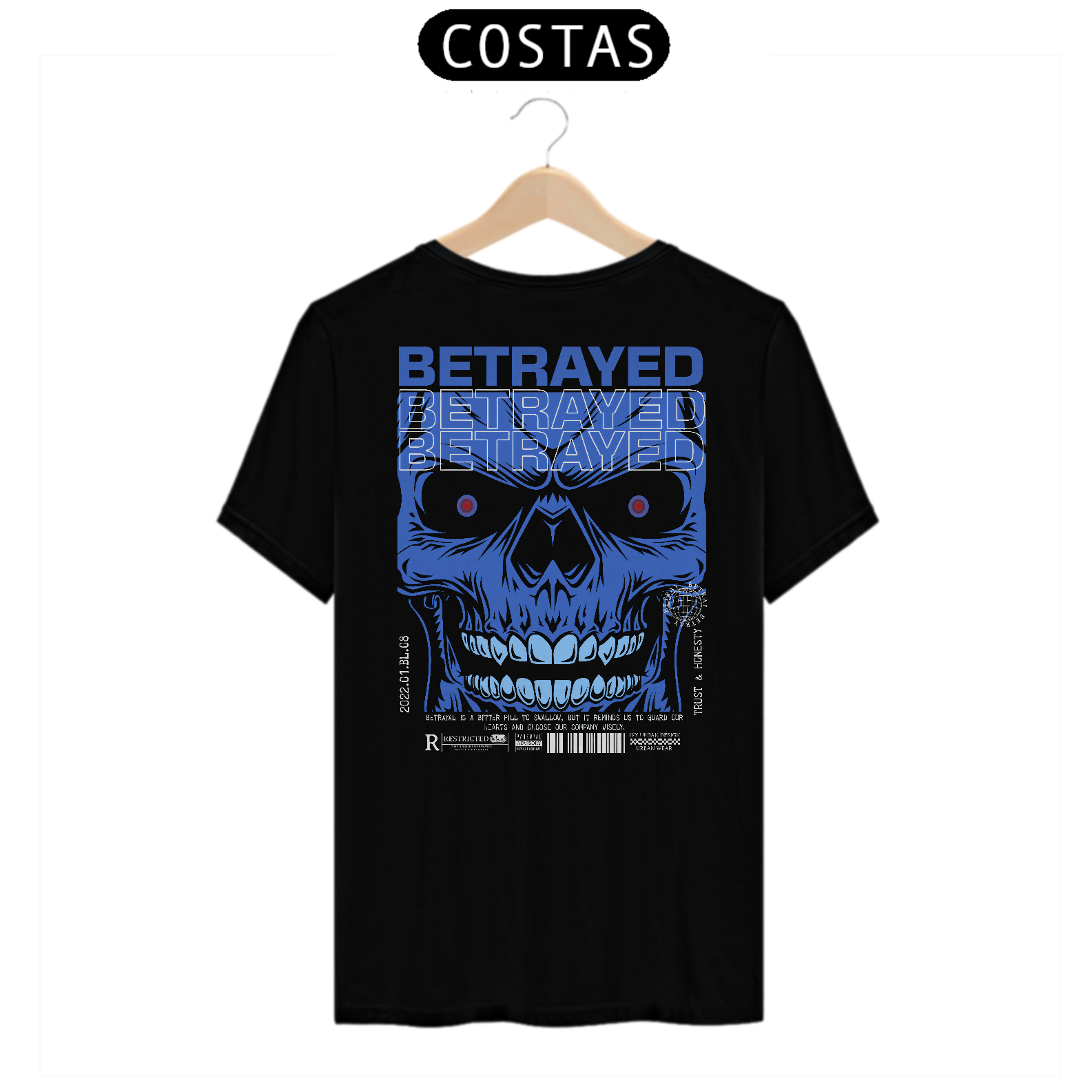 Camiseta Quality Vivax - Betrayed