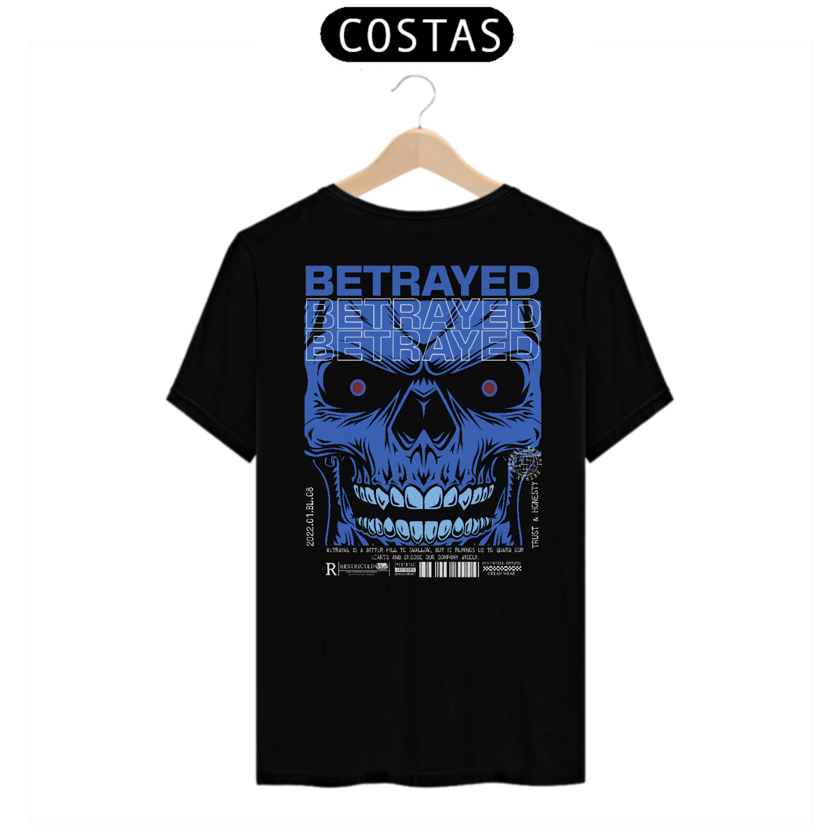 Nome do produto: Camiseta Quality Vivax - Betrayed