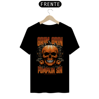 Camiseta Quality Vivax - Grim Grin Pumpkin