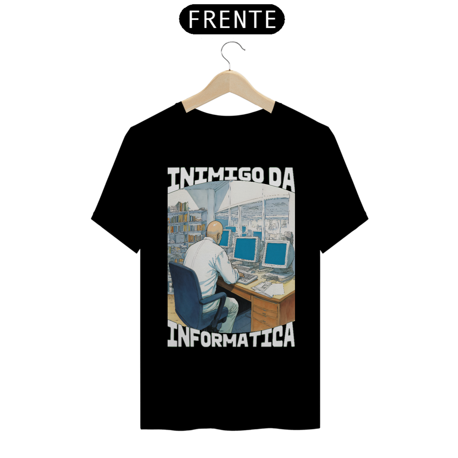 Camiseta Quality Vivax - Inimigo da informática 