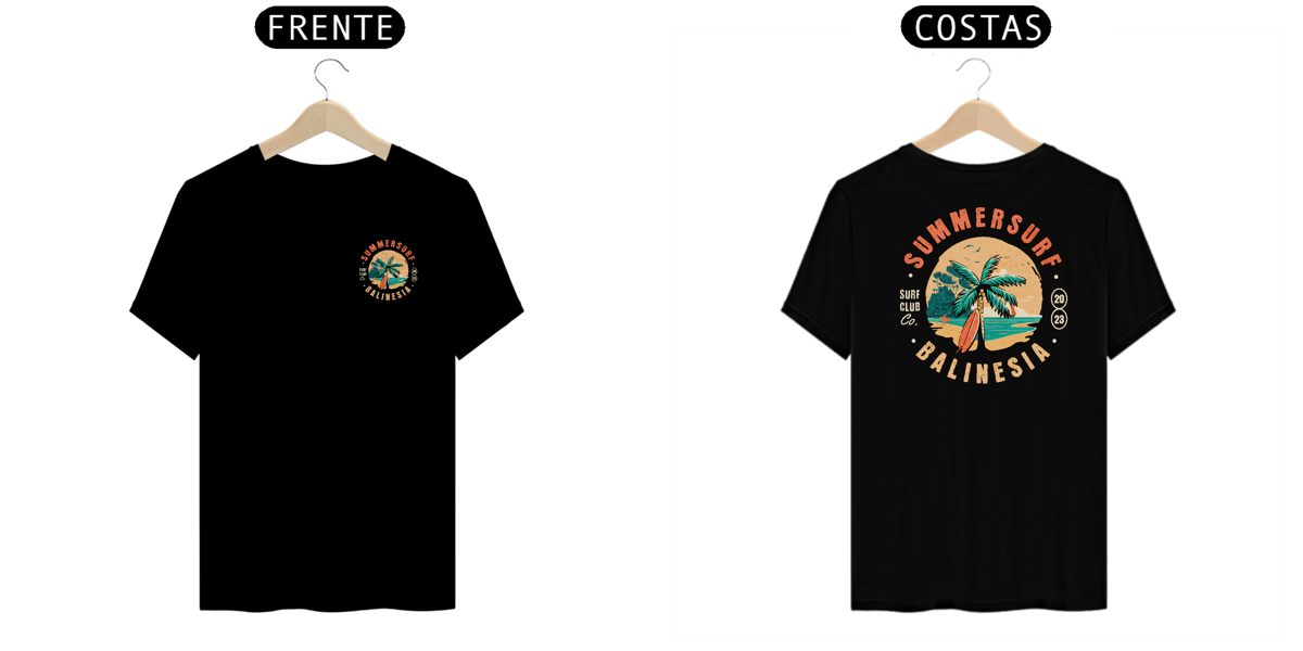 Nome do produto: Camiseta Quality Vivax - Surf Retro