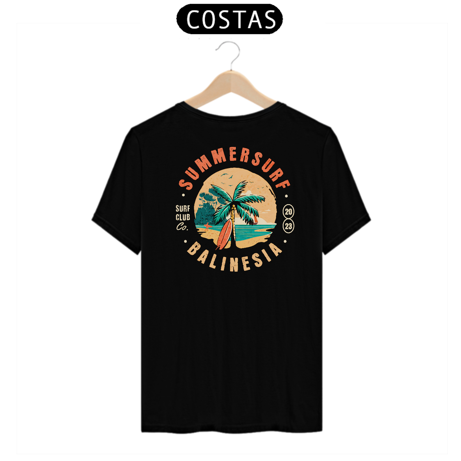 Camiseta Quality Vivax - Surf Retro