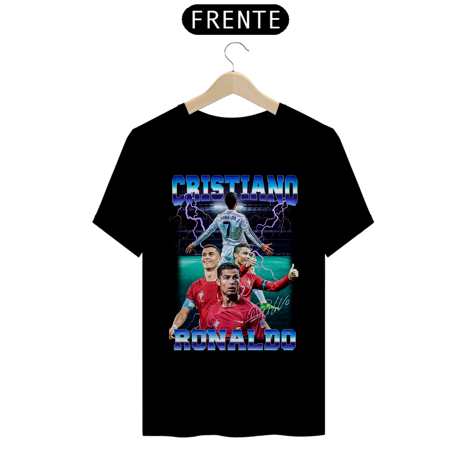 Camiseta Personalizada Quality Vivax - Cristiano Ronaldo