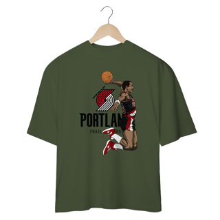 Nome do produto Camiseta OverSized Vivax - CLYDE DREXLER