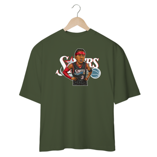 Nome do produto Camiseta OverSized Vivax - IVERSON (Sixers)
