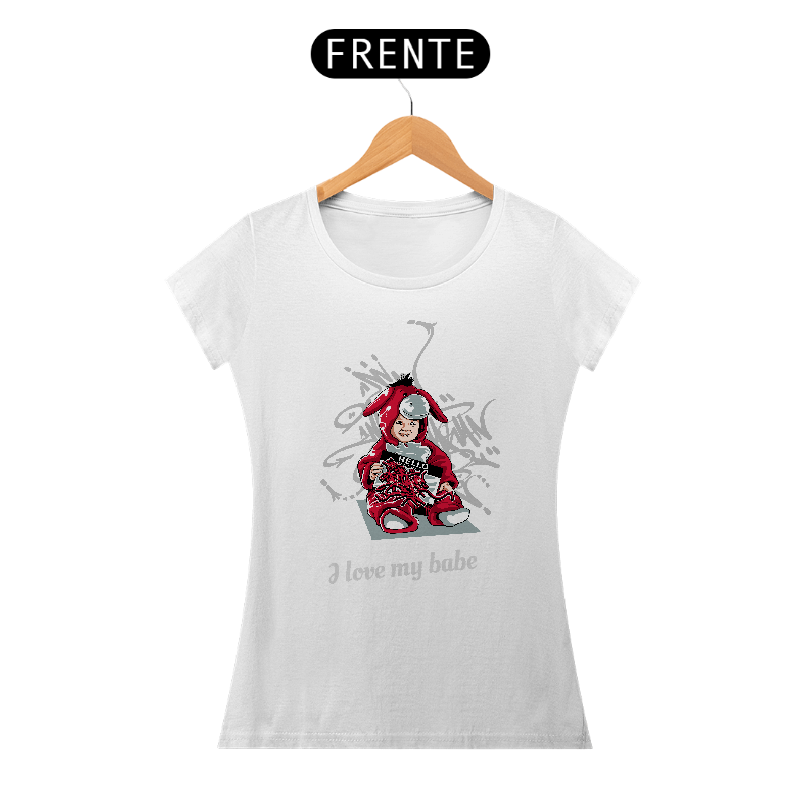 Camiseta Feminina My bebe
