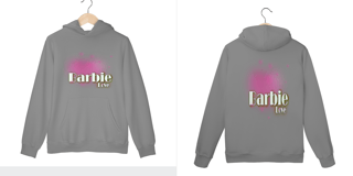 Nome do produto Moletom Barbie Love