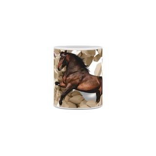 Caneca Com Imagem Cavalo 3d 