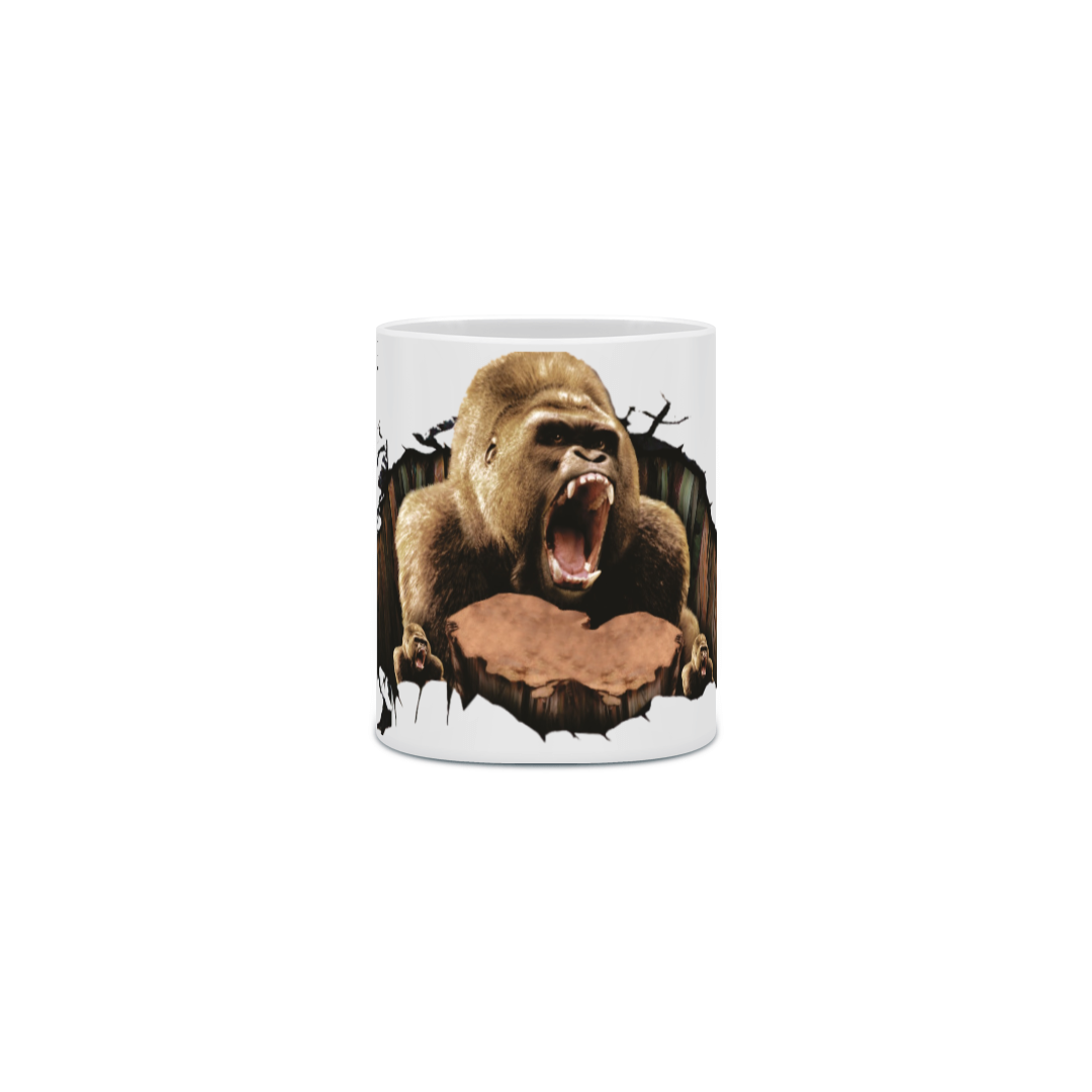 Caneca 3d Especial Gorila