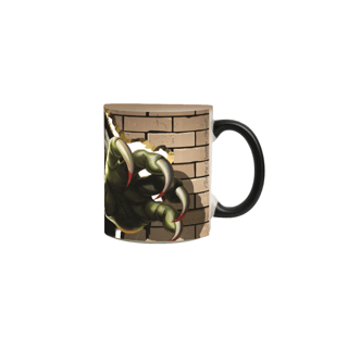 Nome do produto Caneca 3d Monstro a Solta