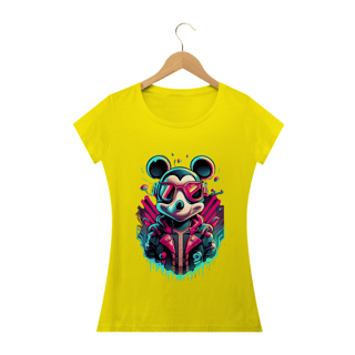 Nome do produto Camiseta Baby Long Quality Cyber Mouse