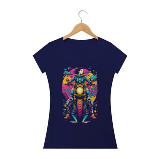 Nome do produto Camiseta Baby Long Cyber Motoqueira