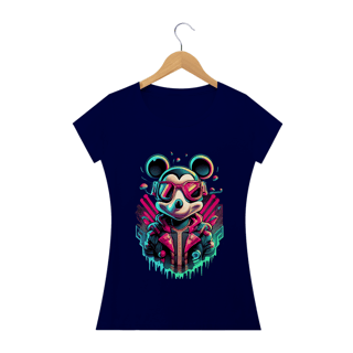 Nome do produto Camiseta Baby Long Quality Cyber Mouse