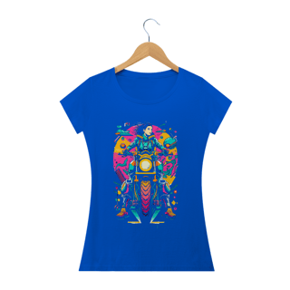 Nome do produto Camiseta Baby Long Cyber Motoqueira