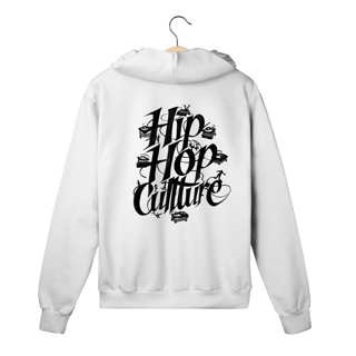 Nome do produto Moletom com zíper Hip Hop Culture