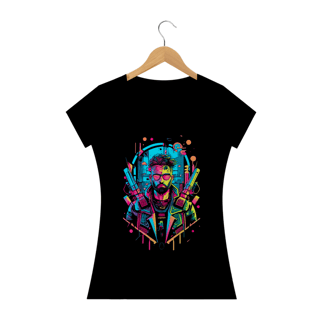 Nome do produto Camiseta Baby Look Cyberpunk 