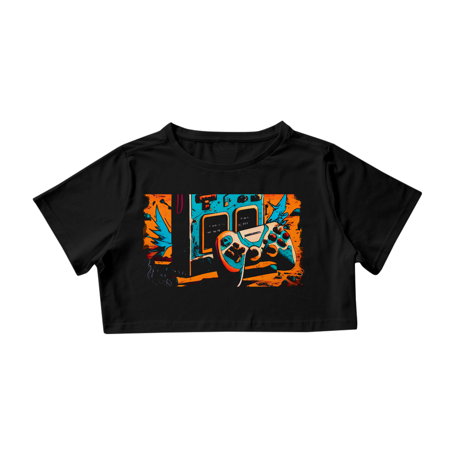 Cropped Cyber Game