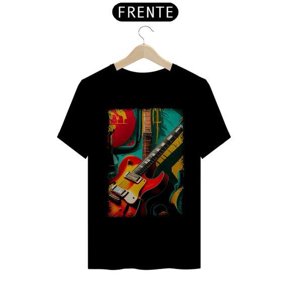 Camiseta Cyber Guitarra