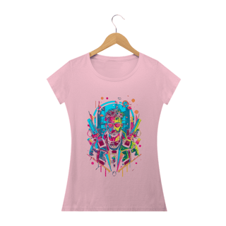 Nome do produto Camiseta Baby Look Cyberpunk 
