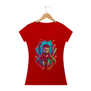 Nome do produto Camiseta Baby Look Cyberpunk 