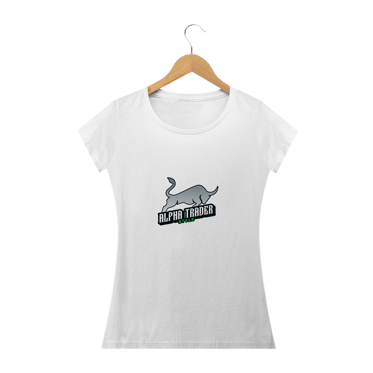 Nome do produto: Camiseta Fem Alpha Trader
