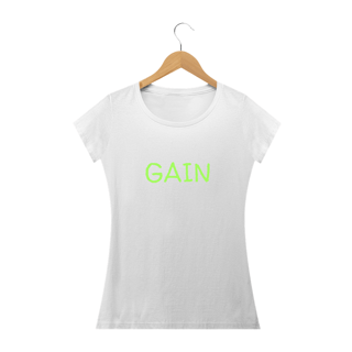 Nome do produto Camiseta Fem Gain Alpha Trader