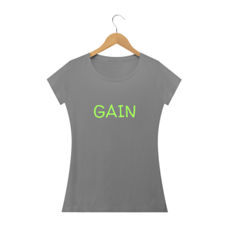 Nome do produto Camiseta Fem Gain Alpha Trader