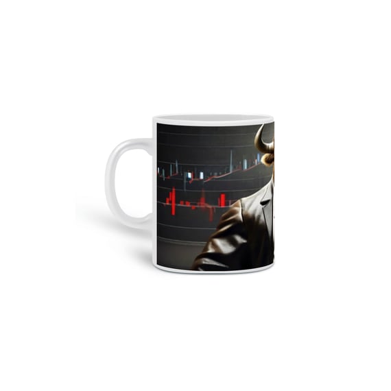 Caneca Alpha Trader Touro