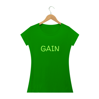Nome do produto Camiseta Fem Gain Alpha Trader