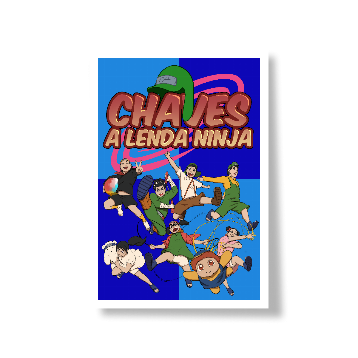 Nome do produto: Pôster Time Girafales