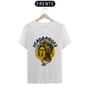 Nome do produtoCamiseta Branca Headbanger