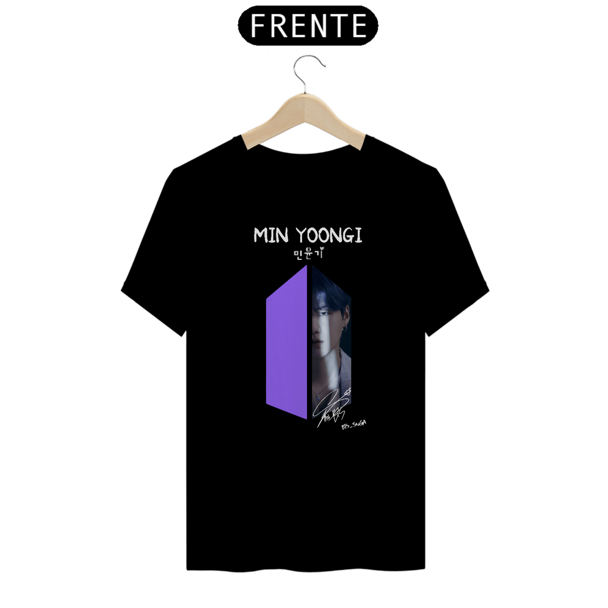 Nome do produto: T-shirt - YOONGI