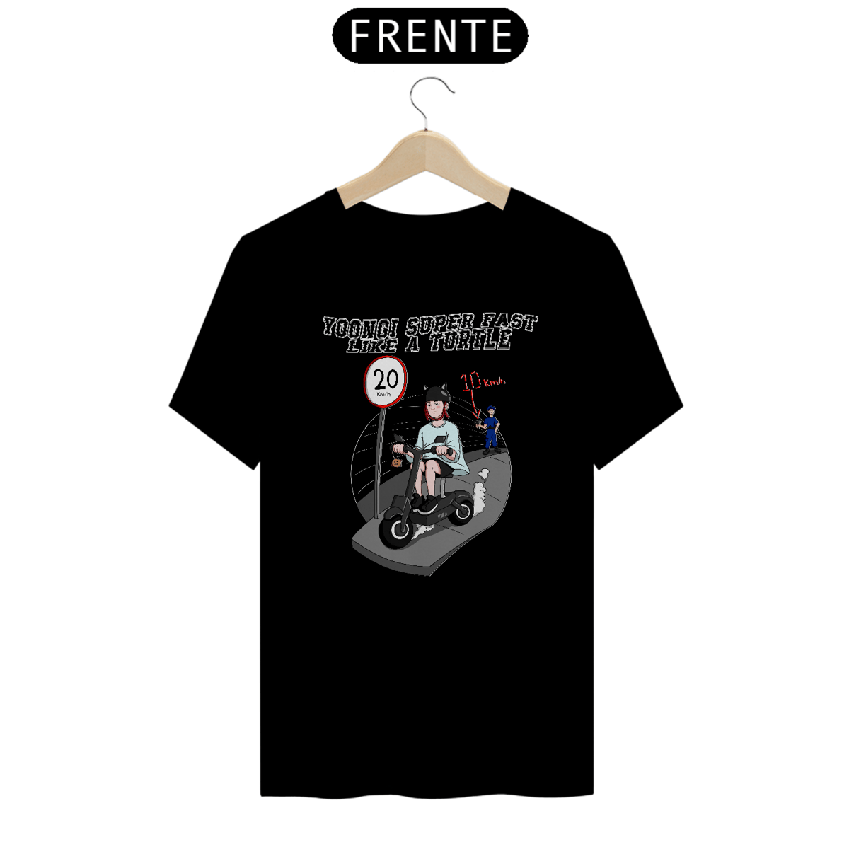 Nome do produto: T-shirt - YOONGI 