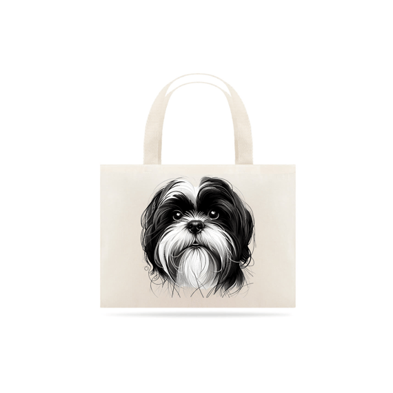 Shih tzu Preto e Branco