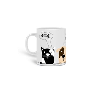 Nome do produto Caneca Cat & Dog