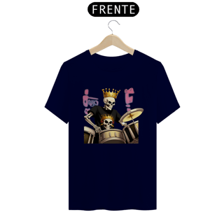 Nome do produto Camiseta Estampa Caveira King Baterista 