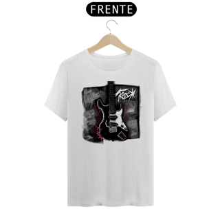 Nome do produto Camiseta Estampa Grafite Guitarra do Rock