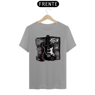 Nome do produto Camiseta Estampa Grafite Guitarra do Rock