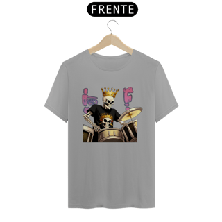 Nome do produto Camiseta Estampa Caveira King Baterista 