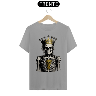 Nome do produto Camiseta Estampa Esqueleto Metaleiro King