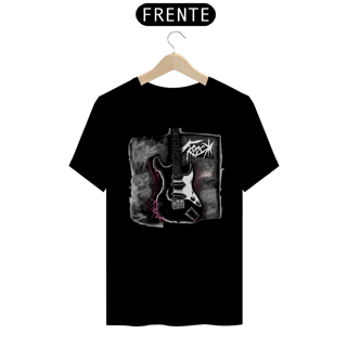 Nome do produto Camiseta Estampa Grafite Guitarra do Rock