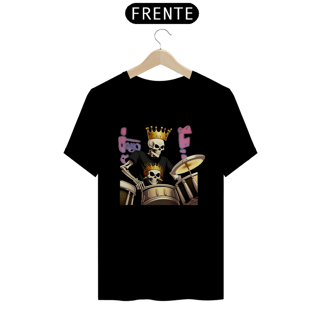 Nome do produto Camiseta Estampa Caveira King Baterista 