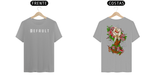 Nome do produto Camiseta T-shirt Oversized Terço sobre rosas.