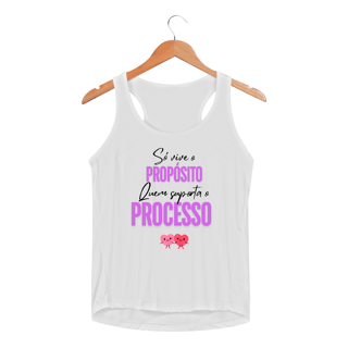 Nome do produto Regata em Dryfit UV Propósito e processo