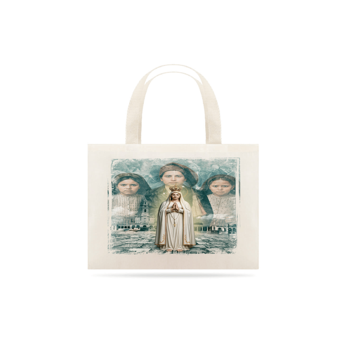 Nome do produto: Ecobag NS.de Fátima e os 3 Pastorinhos