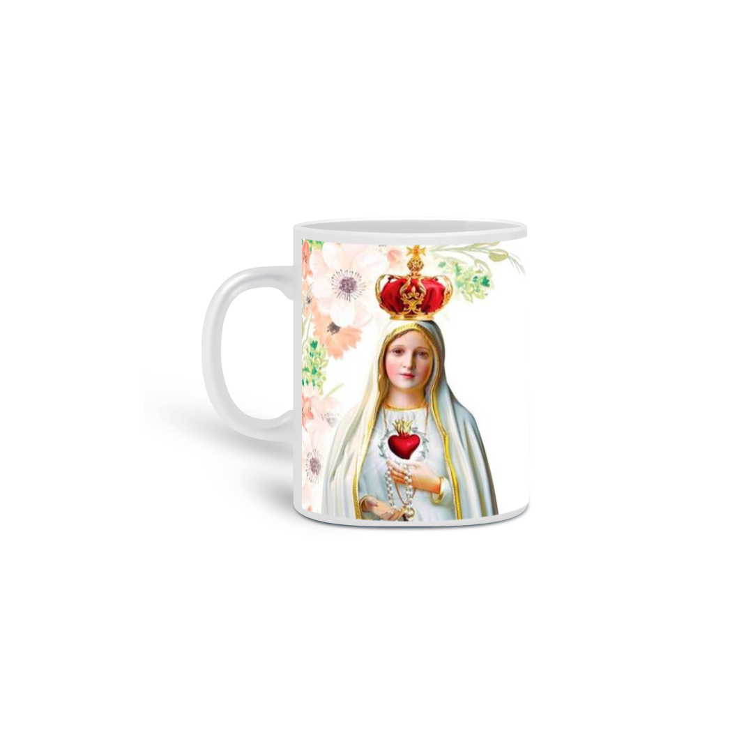 Nome do produto: Caneca Nossa Senhora de Fátima