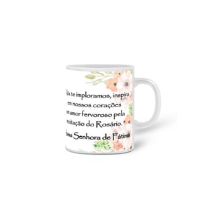 Nome do produto Caneca Nossa Senhora de Fátima